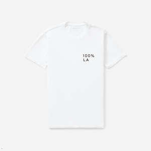 T Shirts Everlane The 100% La Coton Box-Cut Blanche Femme | HWE-67775264