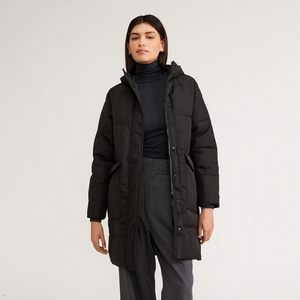 Vestes Everlane The Renew Long Puffer Noir Femme | MUF-31784714