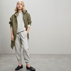 Vestes Everlane The Renew Anorak Vert Olive Femme | KLU-67095868