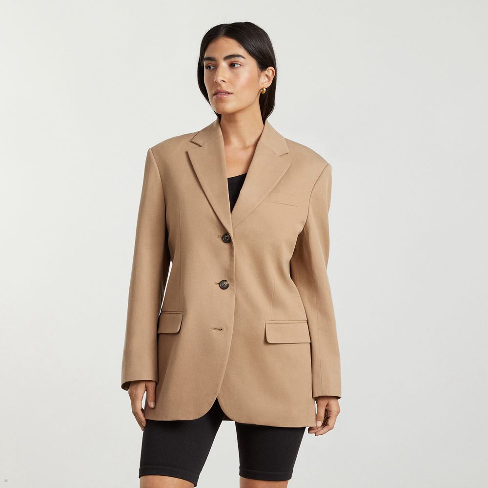 Blazer Everlane The ’80s Marron Femme | OBX-96720130