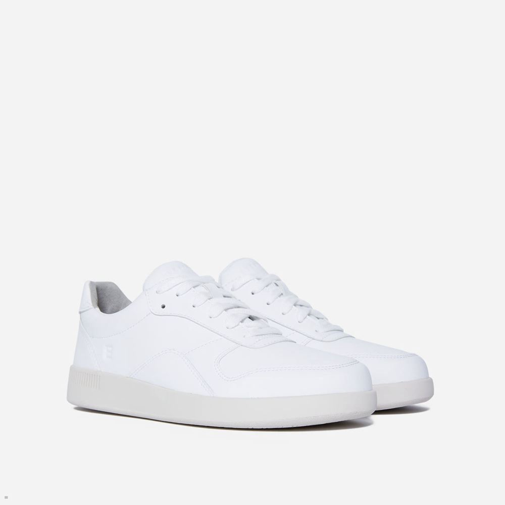 Basket Everlane The Releather Court Blanche Femme | KZR-51718758