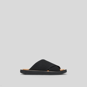 Sandales Everlane The Reknit City Flatform Noir Femme | DYB-35123011