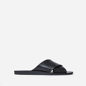 Sandales Everlane The Day Crossover Noir Femme | OOP-72267925