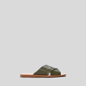 Sandales Everlane The Day Crossover Vert Olive Femme | TGR-92648626