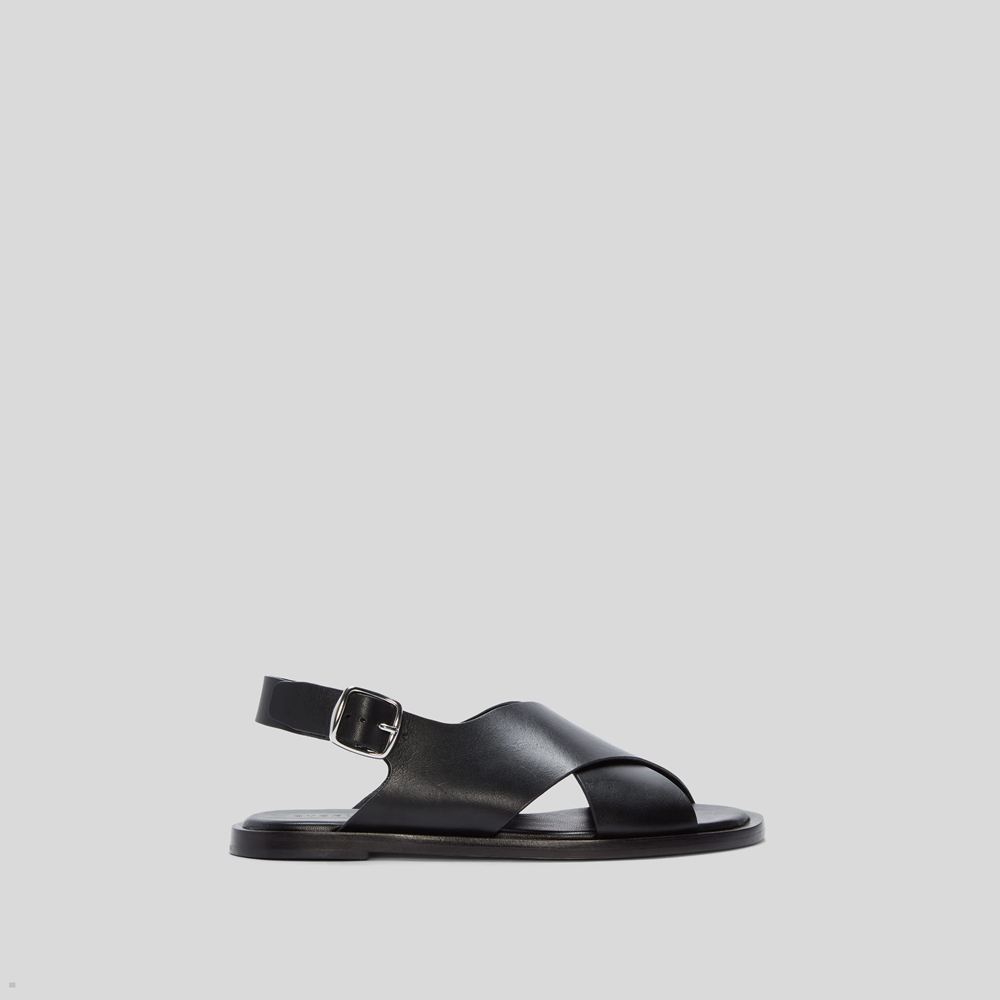 Sandales Everlane The City Crossover Noir Femme | RHW-16381900