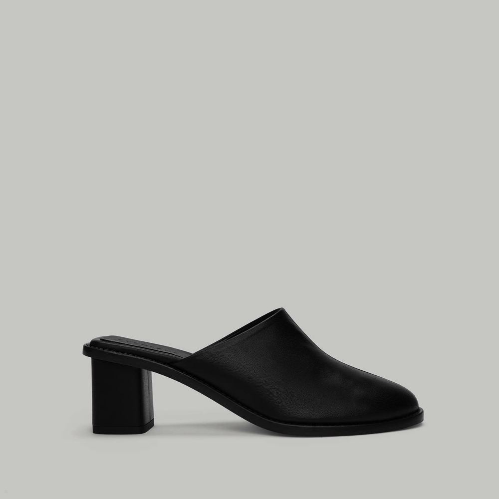 Sandales Everlane The Artist Mule Noir Femme | IKW-94789518