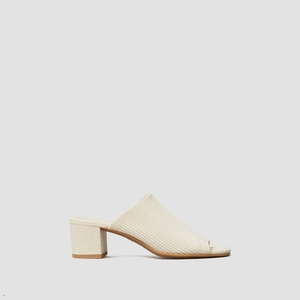 Talons Everlane The Glove Mule In Reknit Blanche Femme | AKG-84742852