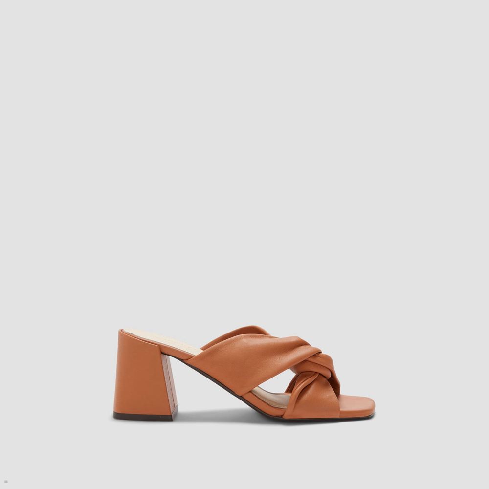 Talons Everlane The Day Twist Marron Femme | CGO-64315886