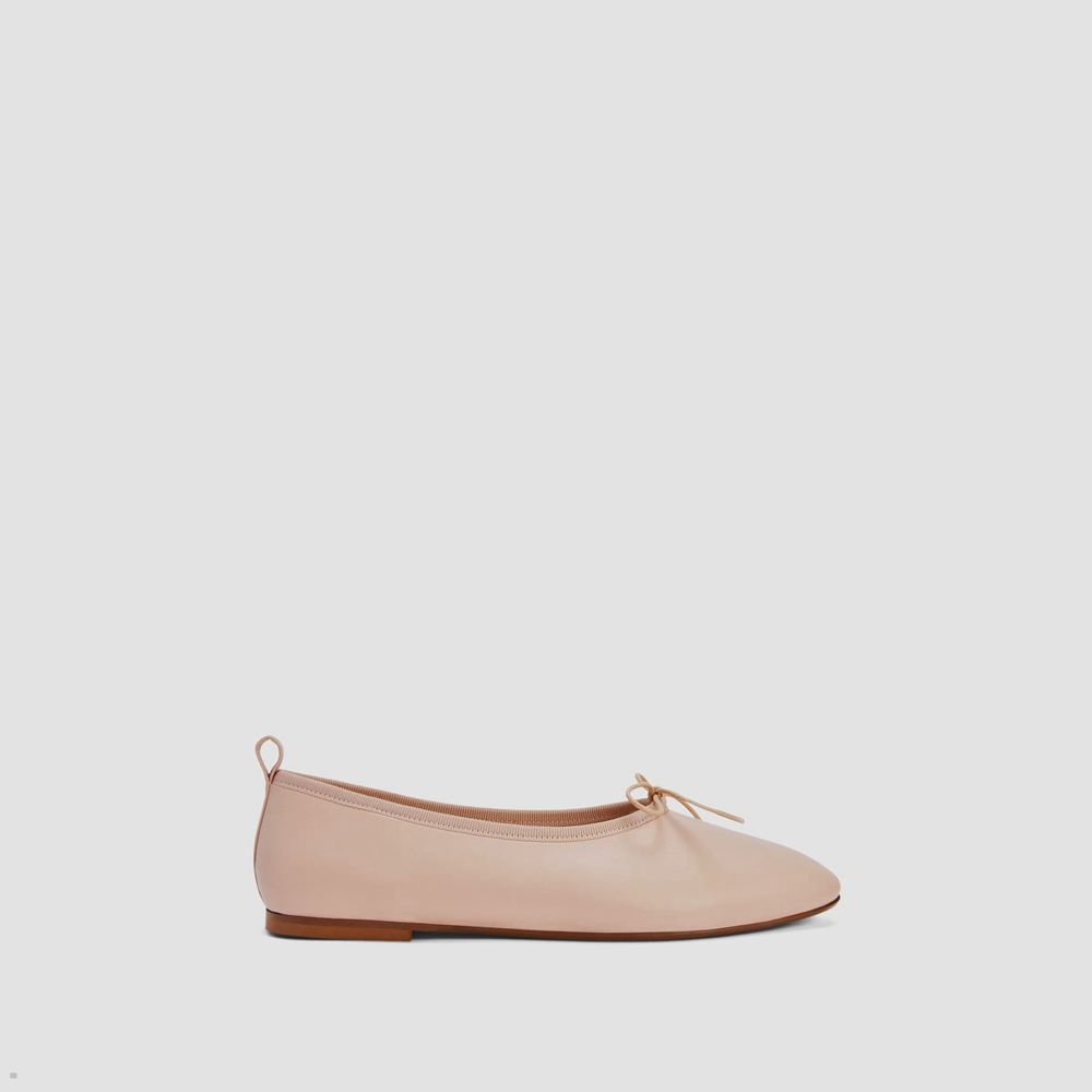 Ballerine Everlane The Italian Cuir Day Rose Femme | NIS-25159675