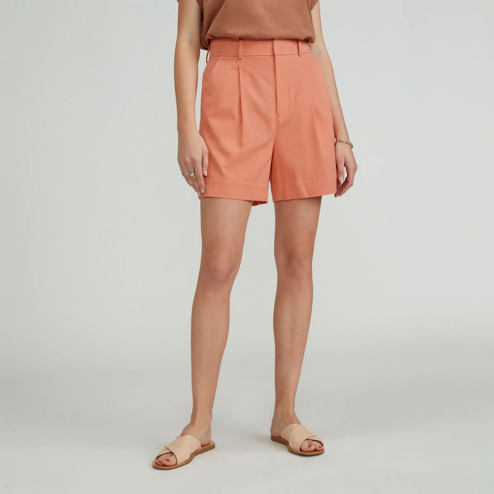 Shorts Everlane The Tencel? Way-High Drape Rose Femme | HSV-00305735