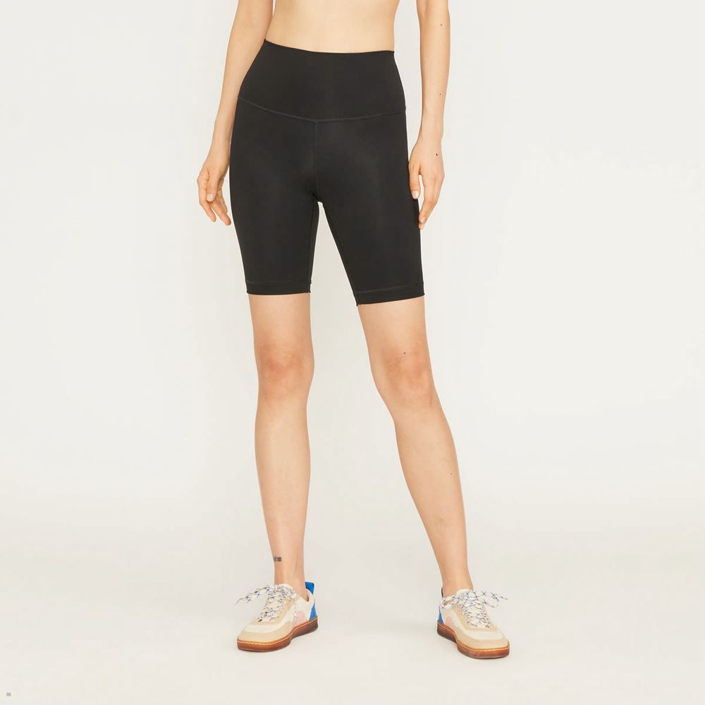 Shorts Everlane The Perform Bike Noir Femme | OJK-98872640