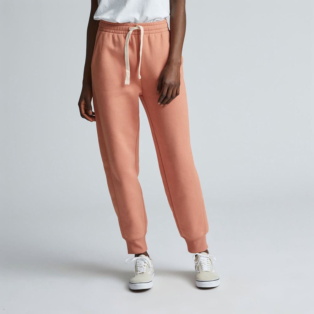 Pantalon Everlane The Retrack Jogger Rose Femme | JFP-63692406