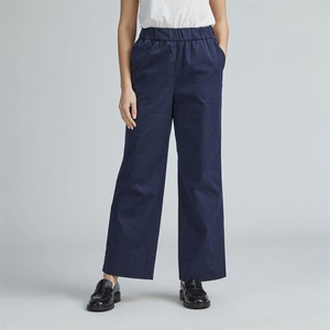 Pantalon Everlane The Easy Bleu Marine Femme | QUK-43104438