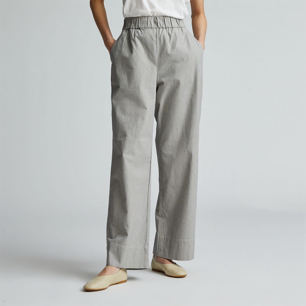 Pantalon Everlane The Easy Grise Femme | CSN-93567493