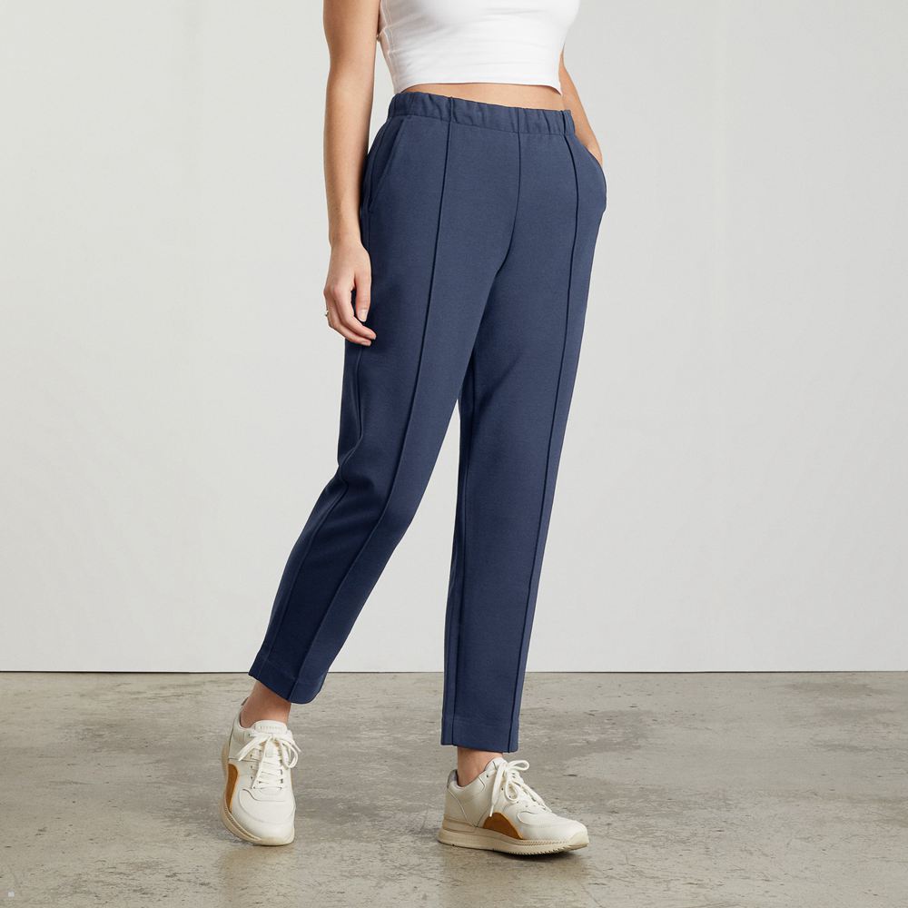 Pantalon Everlane The Dream Bleu Marine Femme | ZHZ-01678418