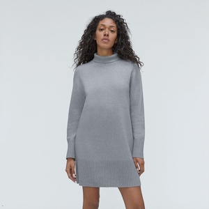 Peignoir Everlane The Cozy Stretch Turtleneck Grise Femme | CEE-81538627