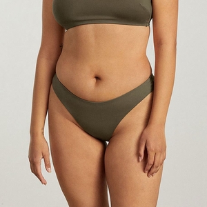 Maillots De Bain Everlane The Thigh-High Bikini Bottom Vert Olive Femme | TKM-94002806