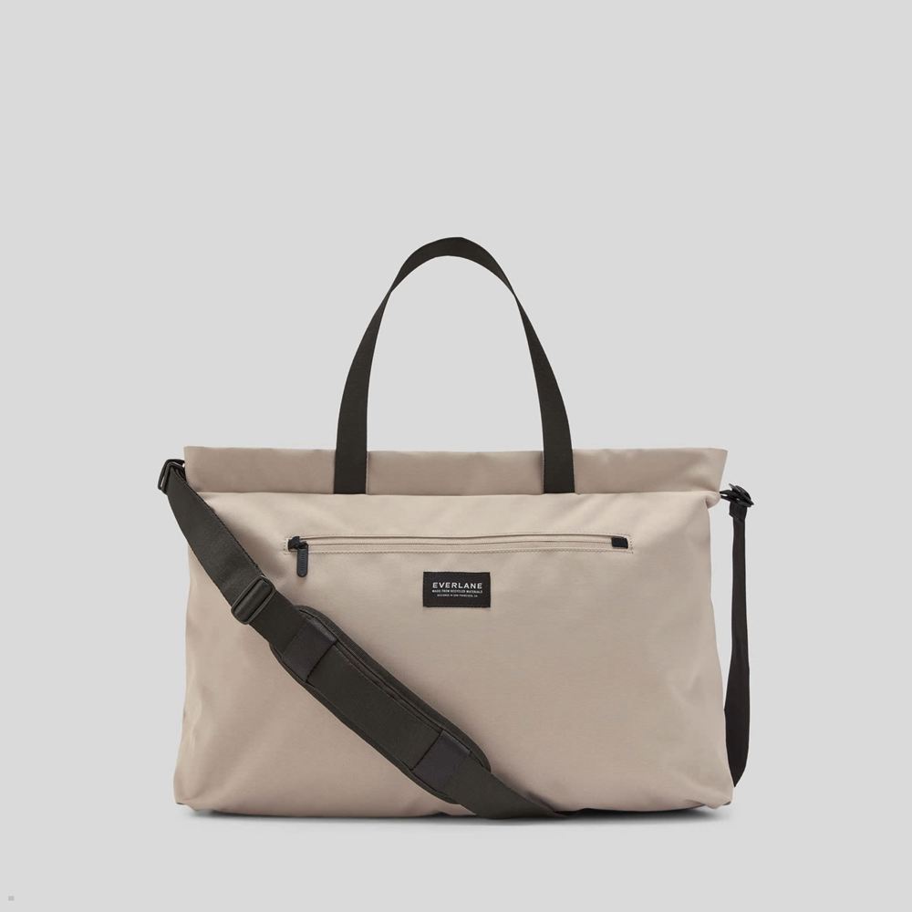 Sacs Everlane The Renew Transit Weekender Beige Femme | VLW-03328355