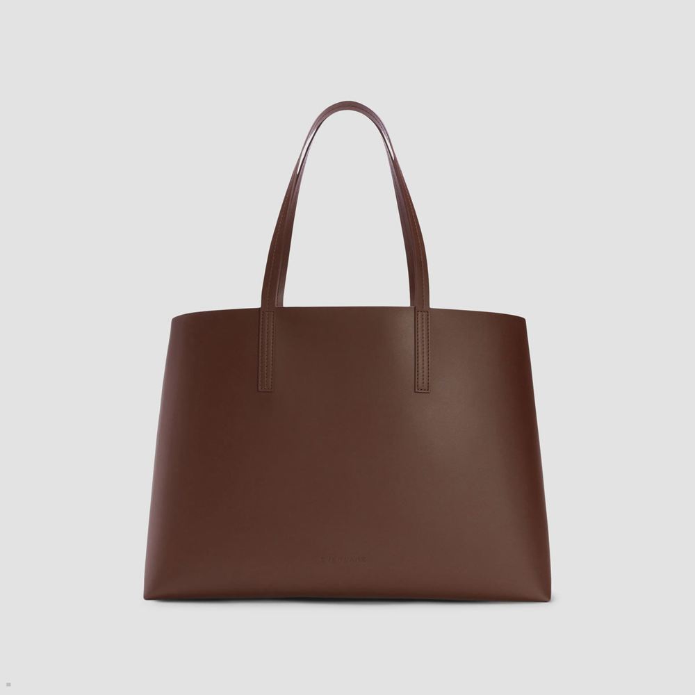 Sacs Everlane The New Day Market Tote Marron Femme | KNY-41682507