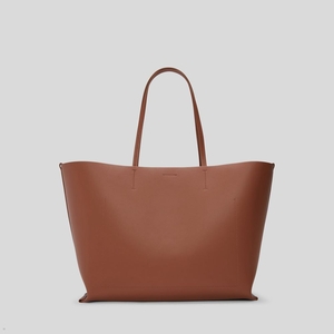 Sacs Everlane The Luxe Italian Cuir Tote Marron Femme | TWT-05889891