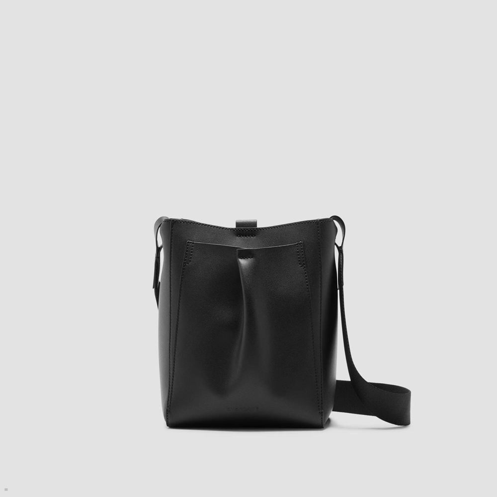 Sacs Everlane The Italian Cuir Mini Studio Noir Femme | XQF-67519893