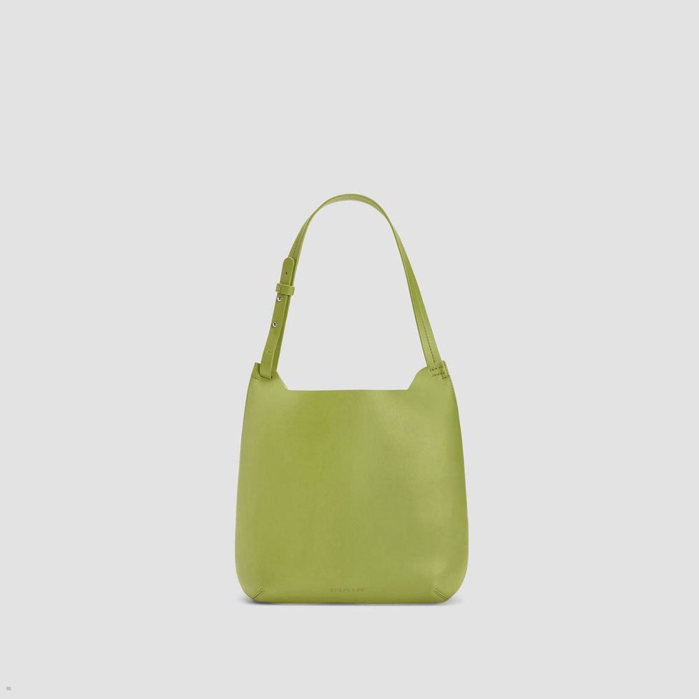 Sacs Everlane The Cactus Cuir Hobo Vert Femme | YCQ-14221112