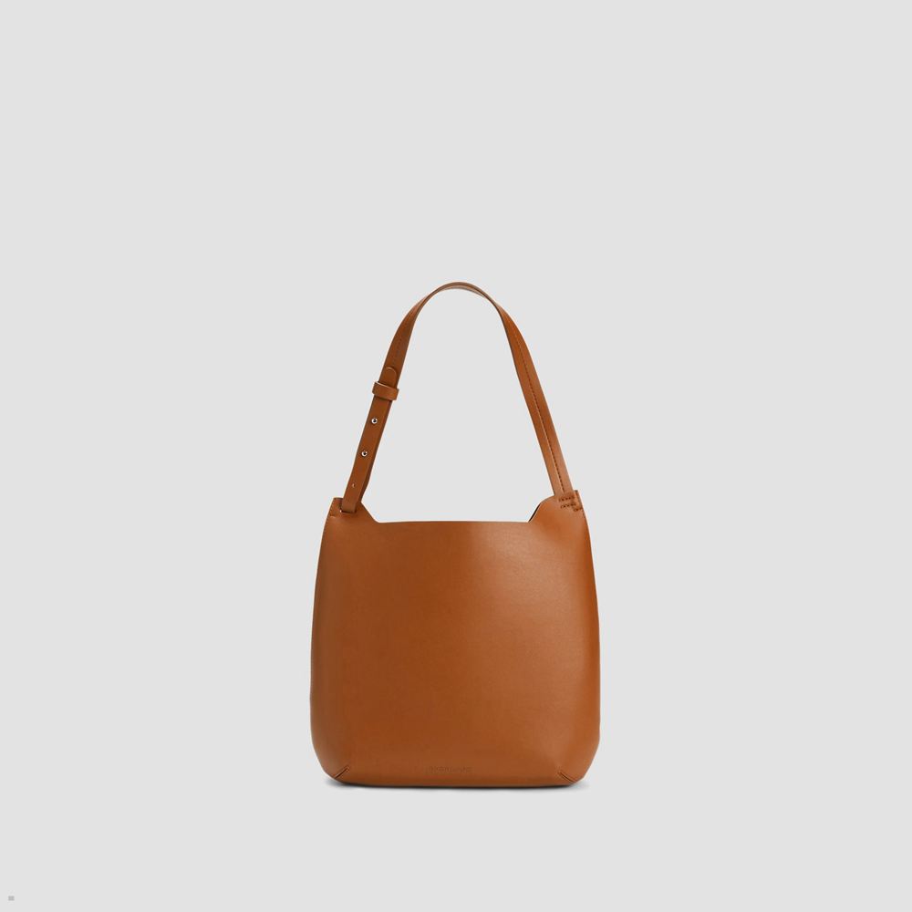 Sacs Everlane The Cactus Cuir Hobo Orange Femme | GID-67420005