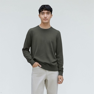 Chandails Everlane The No-Sweat Grise Foncé Homme | XXN-53741898