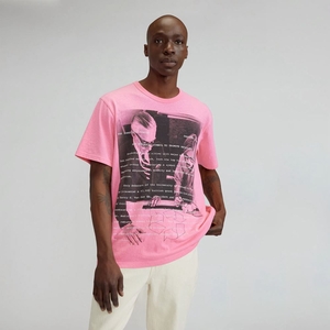 T Shirts Everlane The Everyone Recycled Graphique Rose Homme | WDC-45526766