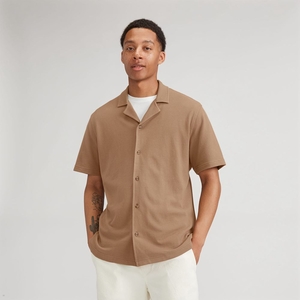 Chemises Everlane The Good Earth Coton Camp Marron Homme | RSZ-34567774