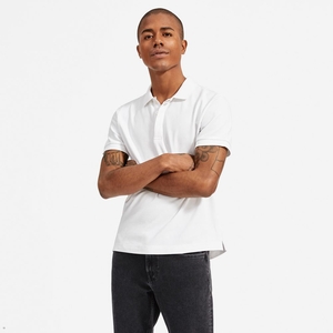 Polos Everlane The Performance Blanche Homme | QSS-48191356