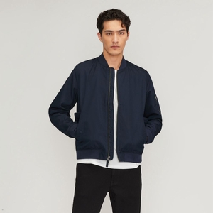 Vestes Everlane The Bomber Bleu Marine Homme | TZI-12705742