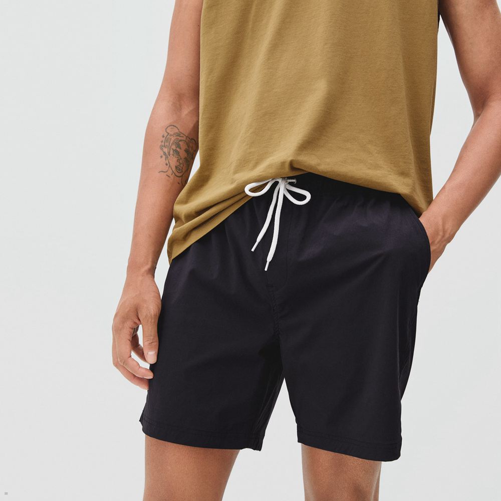 Shorts Everlane The Renew Swim Noir Homme | VQD-28280232