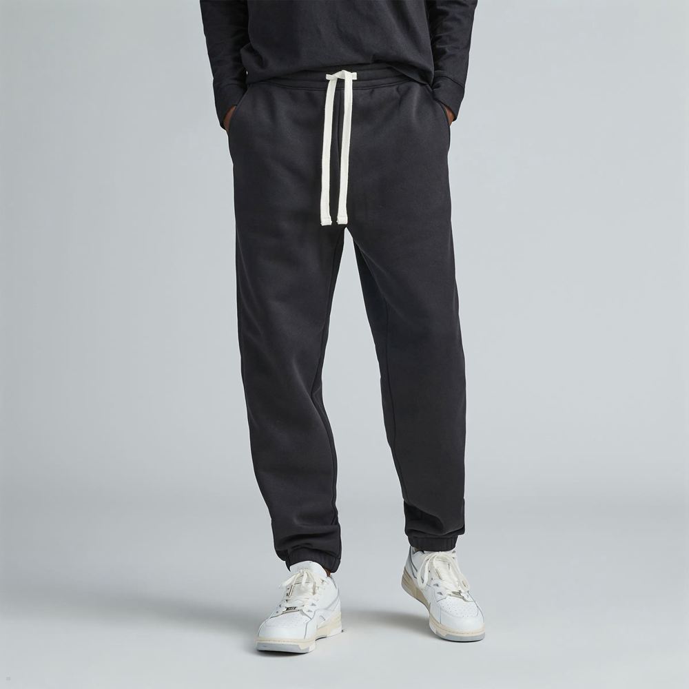 Pantalon Everlane The Retrack Sweat Noir Homme | CAG-13797702