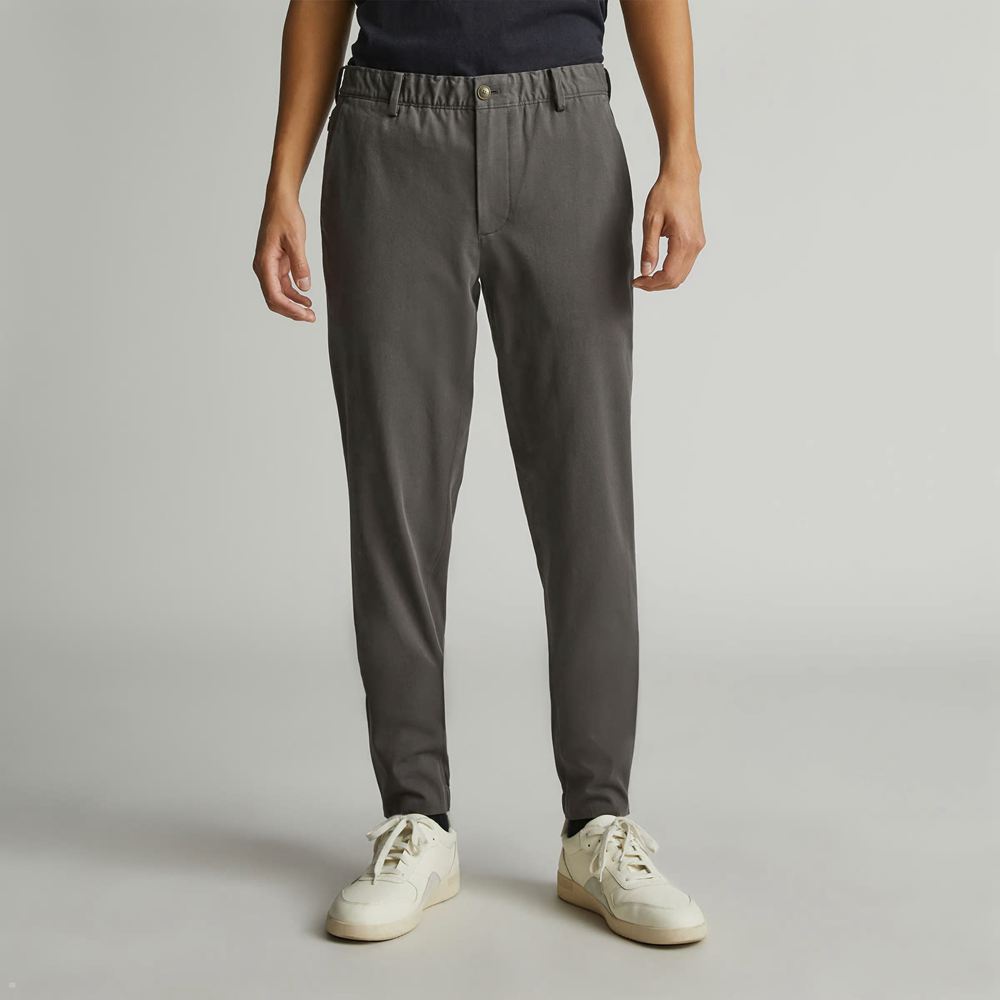 Pantalon Everlane The Performance Traveler Chino Grise Homme | BBG-27521935