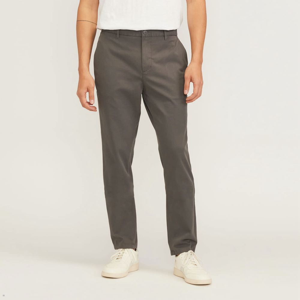 Pantalon Everlane The Performance Chino Grise Homme | ZDP-29970279