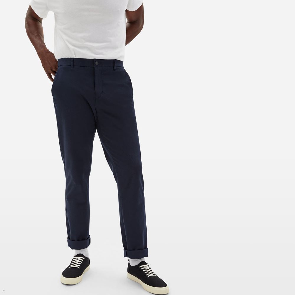 Pantalon Everlane The Performance Chino Bleu Marine Homme | ING-45054984