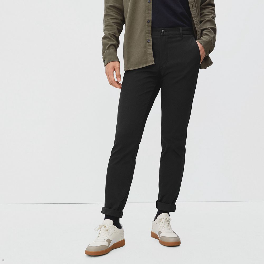 Pantalon Everlane The Performance Chino Noir Homme | TKD-78405910