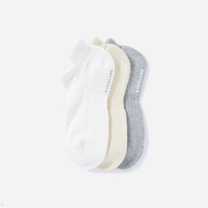 Chaussettes Everlane The Organic Coton Ankle 3-Pack Multicolore Homme | RAN-31834154