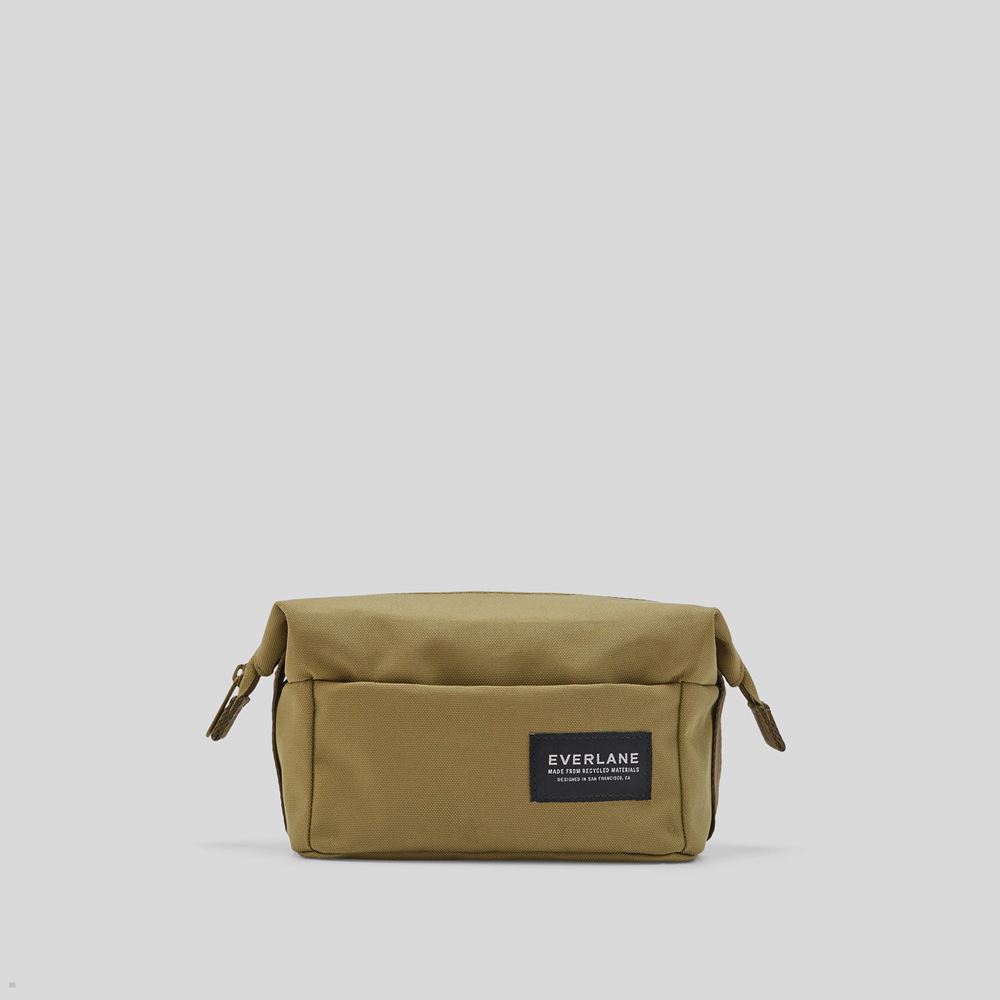 Sacs Everlane The Renew Transit Catch-All Case Vert Olive Homme | MAY-53299388