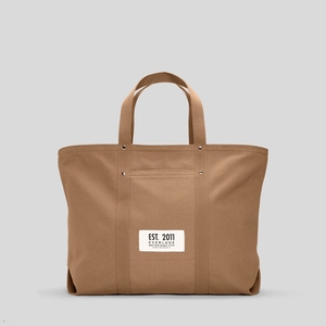 Sacs Everlane The Organic Tela Weekender Marron Homme | ZNV-48085897