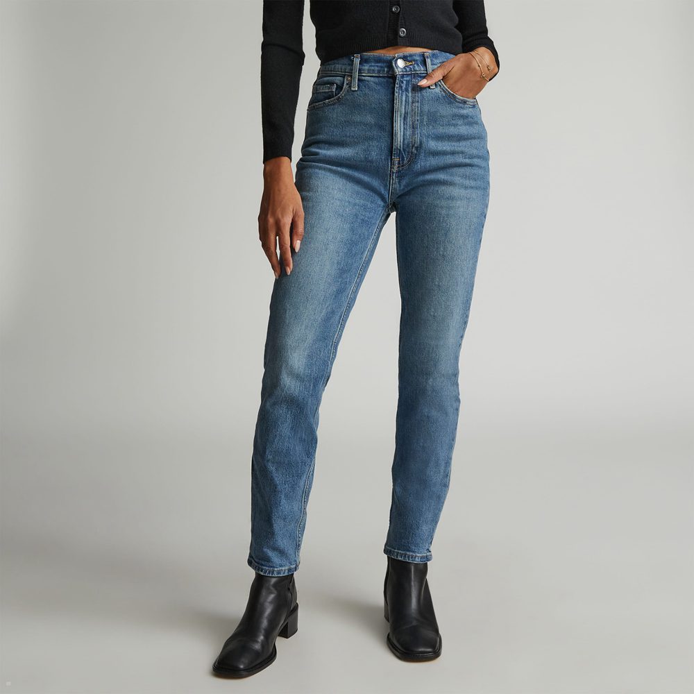 Jean Everlane The Original Cheeky Bleu Femme | IWK-27340751