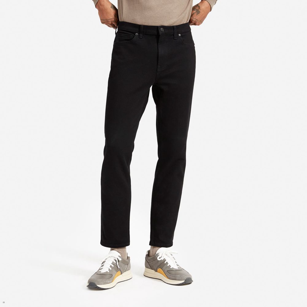 Jean Everlane The Relaxed 4-Way Stretch Organic Noir Homme | VGU-67265244